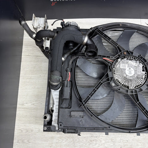 15-20 BMW F80 F82 F83 M3 M4 Heat Exchanger + Radiator Cooler + Cooling Fan OEM