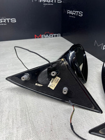 2006-2008 BMW E63 E64 M6 Door Mirrors Set Sapphire Black