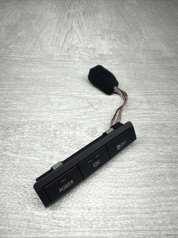 08-13 BMW E90 E92 E93 M3 Center Console Panel Edc Power Dsc Switch 7841136