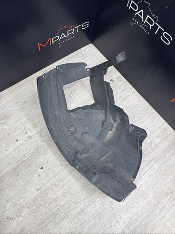 08-11 BMW E90 M3 SEDAN FRONT RIGHT REARWARD FENDER LINER SPLASH GUARD OEM