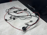 12V 185DB Loud Sound 4 Trumpet Red Train Air Horns Horn Kit E46 M3 Wiring