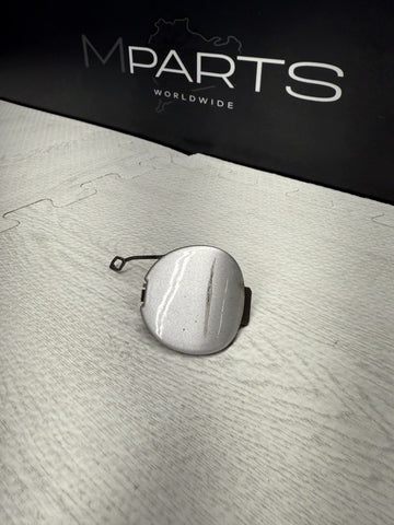 01-06 BMW E46 M3 Rear Tow Hook Eye Cover 2695273 Titanium Silver