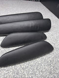 01-06 BMW E46 M3 Convertible Door Upper Arm Rest Armrest Pads Black *1 Rear Tab