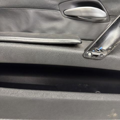 03-08 Bmw E85 Z4 Front Left Driver Interior Door Card Panel Cover Oem Black