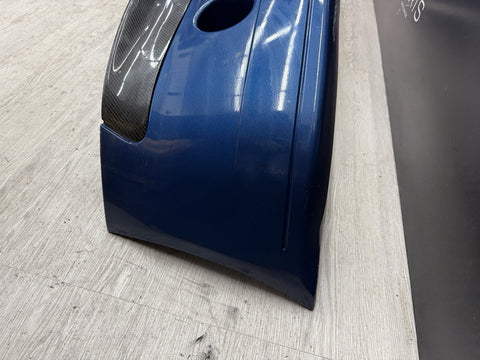 (PICKUP ONLY) 01-06 BMW E46 M3 CSL Style Front Bumper Topaz Blue With Splitters