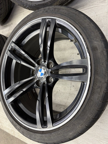 BMW 15-20 F80 F82 F83 M3 M4 Style 437M M Double Spoke Rims Wheels OEM