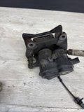 PORSCHE MACAN 15-19 REAR LEFT DRIVER SIDE BRAKE CALIPER BLACK OEM