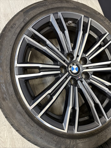 19-24 OEM BMW G20 330 M340 18” Rims Wheels 18x7.5 ET25 Double Spoke Style 790M
