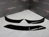 Front Lip BMW 15-20 f80 M3 F82 F83 M4 Splitter Gloss Black