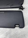 BMW E36 M3 95-99 Sedan Black Sun Visors Sunvisors Pair