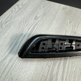 01-06 BMW OEM E46 M3 Titan Shadow Black Vert Trim Armrest + Pad Left Driver Rear