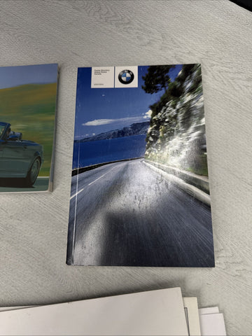 OEM 01-06 BMW E46 M3 CONVERTIBLE OWNERS MANUAL BOOK BOOKLET POUCH
