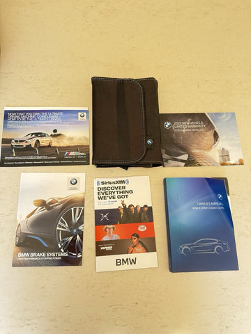19-26 BMW 8 SERIES COUPE OWNERS MANUAL GUIDE BOOK & CASE OEM
