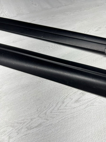 00-06 BMW E46 325 330 M3 COUPE DOOR SILLS BLACK 8239965