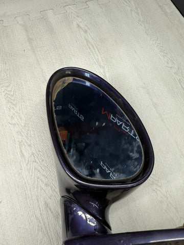 01-06 BMW E46 M3 Left Driver Side View Mirror Twilight Purple *Inner Bracket
