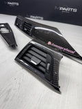 15-20 BMW F83 M4 Carbon Fiber Interior Dash Dashboard Trim Set OEM