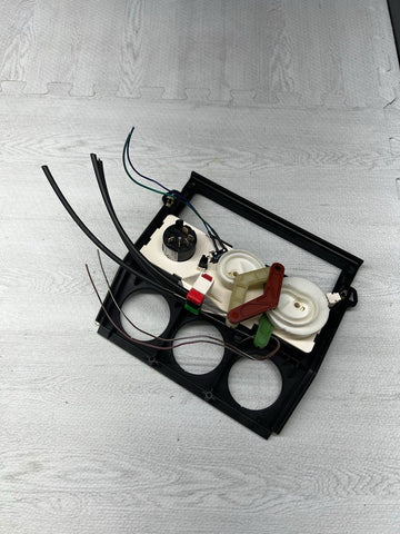 BMW 98-02 Z3 M Z3M Trim Center Console Gauge Climate Controls Black 51162491387