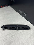 BMW 01-06 E46 M3 Coupe Left Driver Rear Armrest Brushed Aluminum OEM