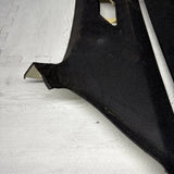 01-06 BMW E46 330CI M3 Coupe Rear C Pillars Trims Panels Black Pair OEM *Notes*