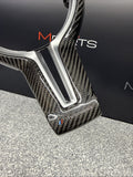 BMW F80 F82 F10 M Performance Steering Wheel Trim Cover Gloss Carbon 32302345203