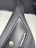 BMW E46 M3 01-06 Coupe Rear Right Passenger Door Card Black Genuine 51437890744