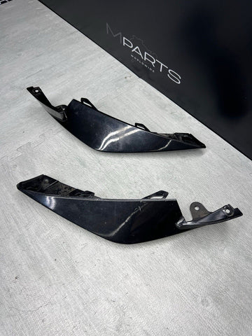 21-25 BMW G80 G82 G83 M3 M4 OEM Gloss Black Front Bumper Corner Splitters