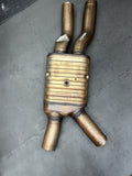 15-20 BMW F80 F82 F83 M3 M4 Factory Exhaust Muffler Midpipe Resonator 7850083
