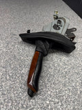 99-03 BMW E39 M5 Emergency Hand Brake Lever Boot Handle Wood Nappa OEM