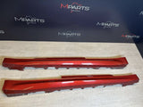 15-20 BMW F82 F83 M4 Original Rocker Panels Side Skirts 903165968 Sakhir Orange