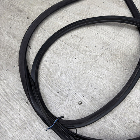 BMW E46 M3 01-06 Right Passenger Side Door Weather Strip Seal Black OEM *Rip*