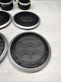 07-13 BMW E92 E93 3-Series 2dr Front Rear Door Individual Speaker Covers Trims