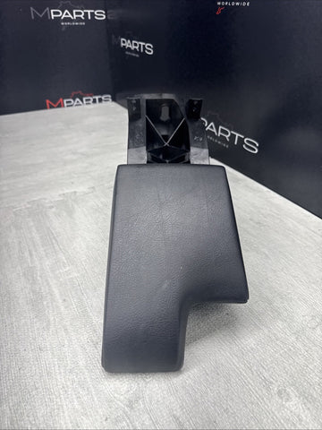 01-06 BMW E46 M3 Center Console Armrest Arm Rest Black Leather Excellent Shape
