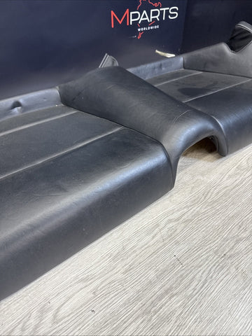 2001-2006 BMW E46 M3 Convertible Rear Seat Bottom Bench Black Napa Leather OEM
