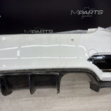 (PICKUP ONLY) 15-20 BMW F82 M4 Coupe Rear Bumper Original OEM Alpine White