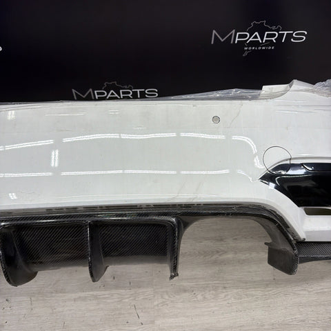 (PICKUP ONLY) 15-20 BMW F82 M4 Coupe Rear Bumper Original OEM Alpine White