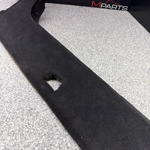 BMW 98-02 Z3 Z3 M Coupe Rear Trunk Side Plastic Panel Trim Insert 8411412 *Tab*