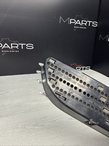 01-06 BMW E46 M3 Right Passenger Fender Vent Grille Grill Chrome OEM With Emblem
