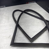 01-06 BMW E46 M3 Rear Vent Quarter Glass Window Seal Gasket Weatherstrip Set OEM