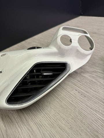 15-20 Ferrari 488 White Interior Dash Vents Trims Set