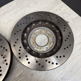Genuine BMW Z4 M E46 E85 E86 Front Brake Discs Ventilated Pair 2282445 2282446