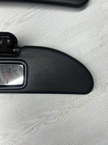 00-02 BMW Z3M CONVERTIBLE PANELS SUN VISORS BLACK