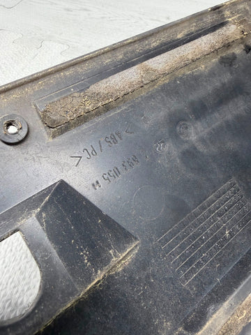 98-02 BMW E36/7 Z3 M Roadster Rear Trunk Lid License Plate Cover Trim Black OEM