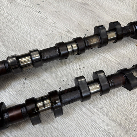 01-06 BMW E46 M3 S54 Motor Engine Cylinder Head Cams Camshafts Pair