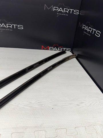 OEM BMW 98-02 Z3 M Z3M COUPE BLACK ROOF TOP DRIP TRIMS MOLDINGS COVERS
