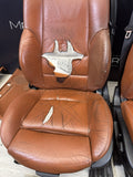 01-06 BMW E46 M3 Convertible Interior Front Rear Heated Seats Cinnamon *Notes