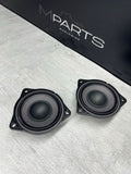 2014-2016 PORSCHE CAYMAN - Front DOOR Mid-Range Speakers Pair (BOSE) 7PP035415F