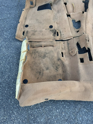 BMW E39 540 530 525 M5 5-Series Factory Modena Anthracite Front Floor Carpet OEM