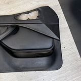 96-02 BMW Z3M Front Left Driver Door Card Panel Cover Trim Leather Black