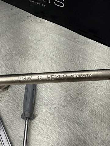 01-06 BMW E46 325 330 M3 Emergency Trunk Tool Tools Kit Set OEM HEYCO