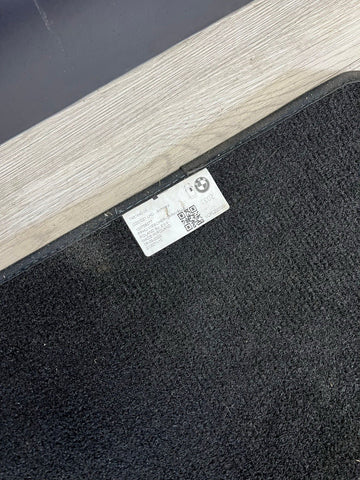BMW OEM G20 G80 M3 19-23 BLACK FRONT CARPET FLOOR MATS